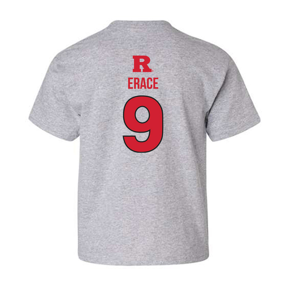 Rutgers - NCAA Baseball : Joey Erace - Sport Shersey Youth T-Shirt-1