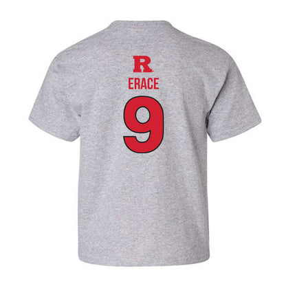 Rutgers - NCAA Baseball : Joey Erace - Sport Shersey Youth T-Shirt-1