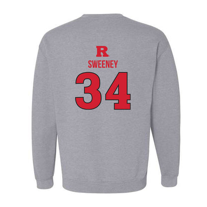 Rutgers - NCAA Baseball : Jack Sweeney - Sport Shersey Crewneck Sweatshirt-1