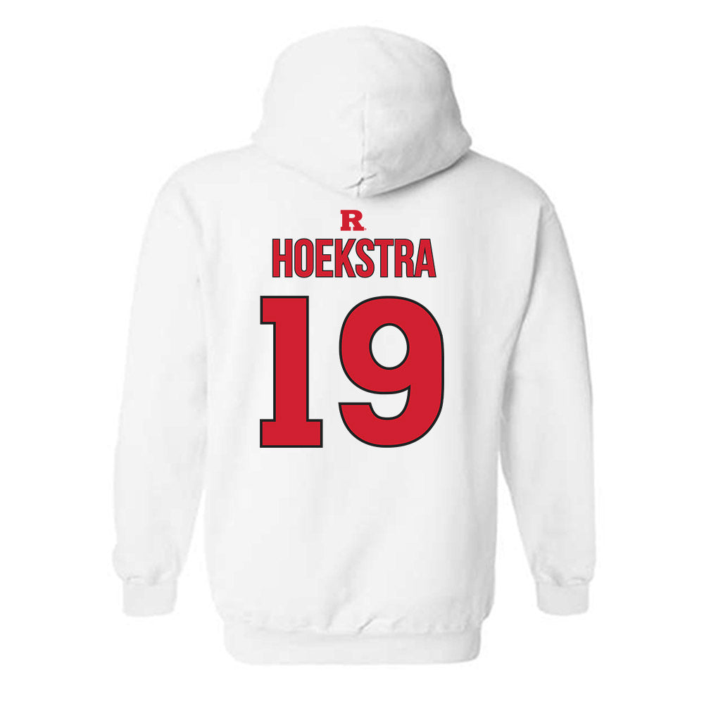 Rutgers - NCAA Softball : Kelsey Hoekstra - Sport Shersey Hooded Sweatshirt-1