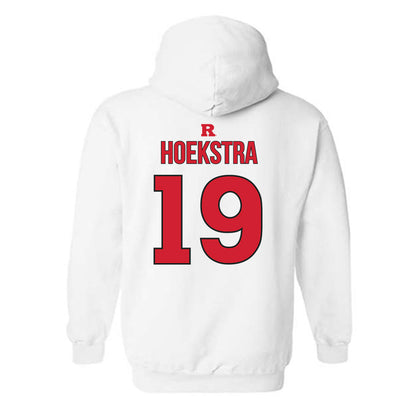 Rutgers - NCAA Softball : Kelsey Hoekstra - Sport Shersey Hooded Sweatshirt-1