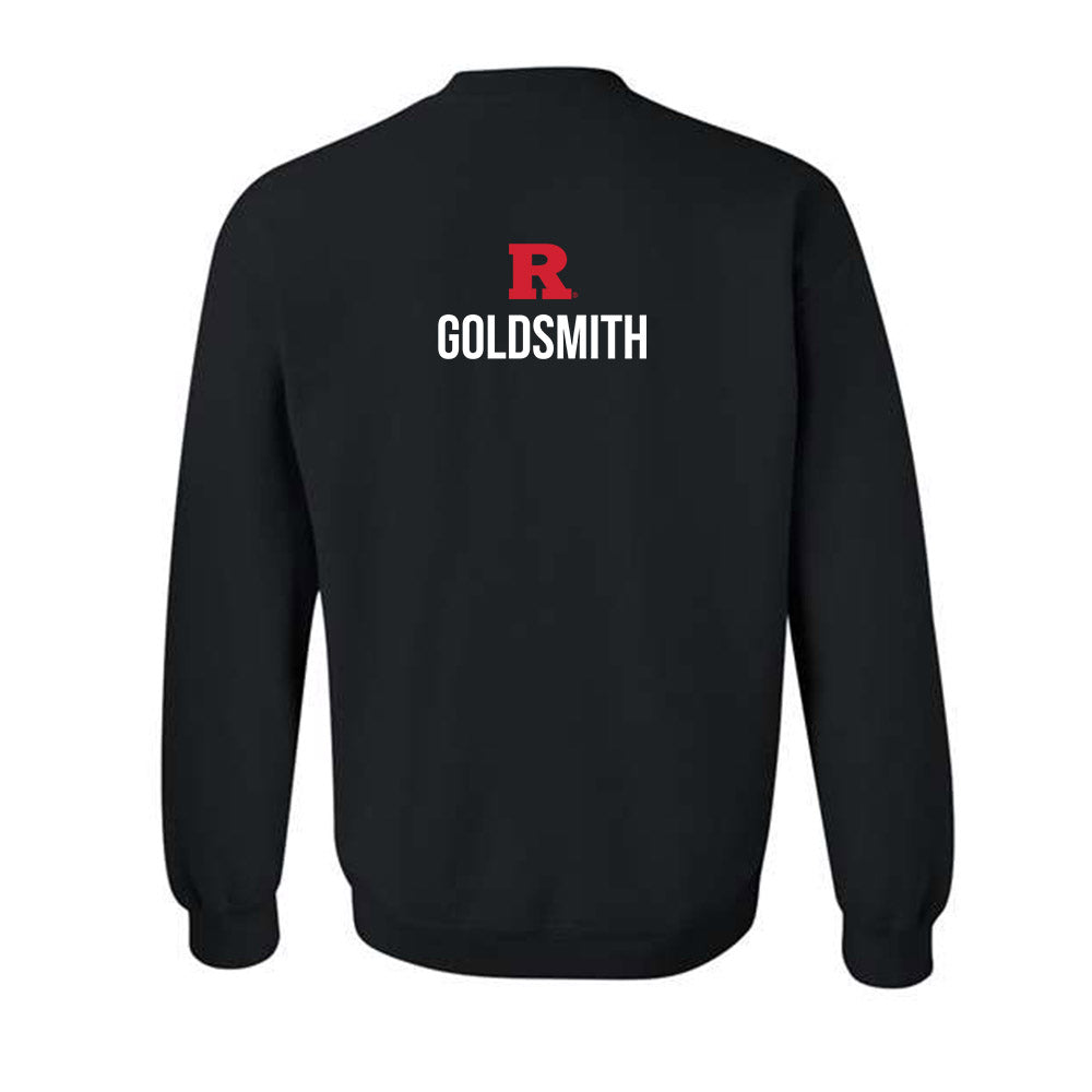 Rutgers - NCAA Women's Gymnastics : Elliot Goldsmith - Generic Sports Shersey Crewneck Sweatshirt-1
