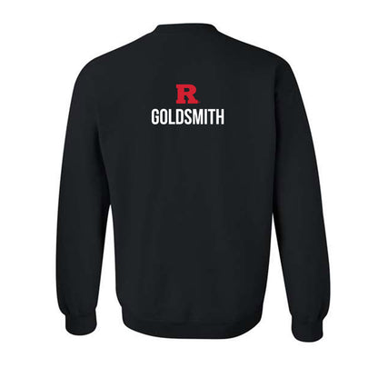 Rutgers - NCAA Women's Gymnastics : Elliot Goldsmith - Generic Sports Shersey Crewneck Sweatshirt-1