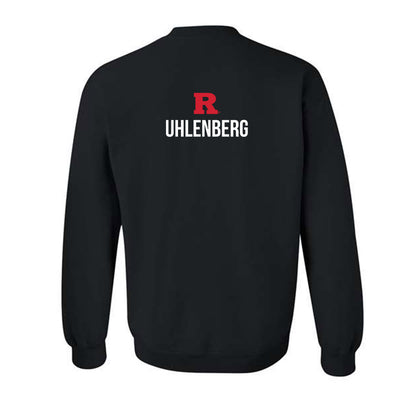 Rutgers - NCAA Women's Gymnastics : Donna Uhlenberg - Generic Sports Shersey Crewneck Sweatshirt-1