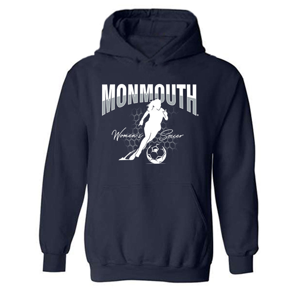 Monmouth - NCAA Women's Soccer : Katie DeGaetano - Sports Shersey Hooded Sweatshirt