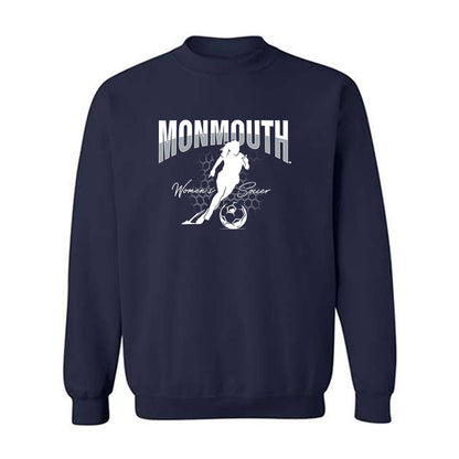 Monmouth - NCAA Women's Soccer : Alex Dreihaup - Sports Shersey Crewneck Sweatshirt-0