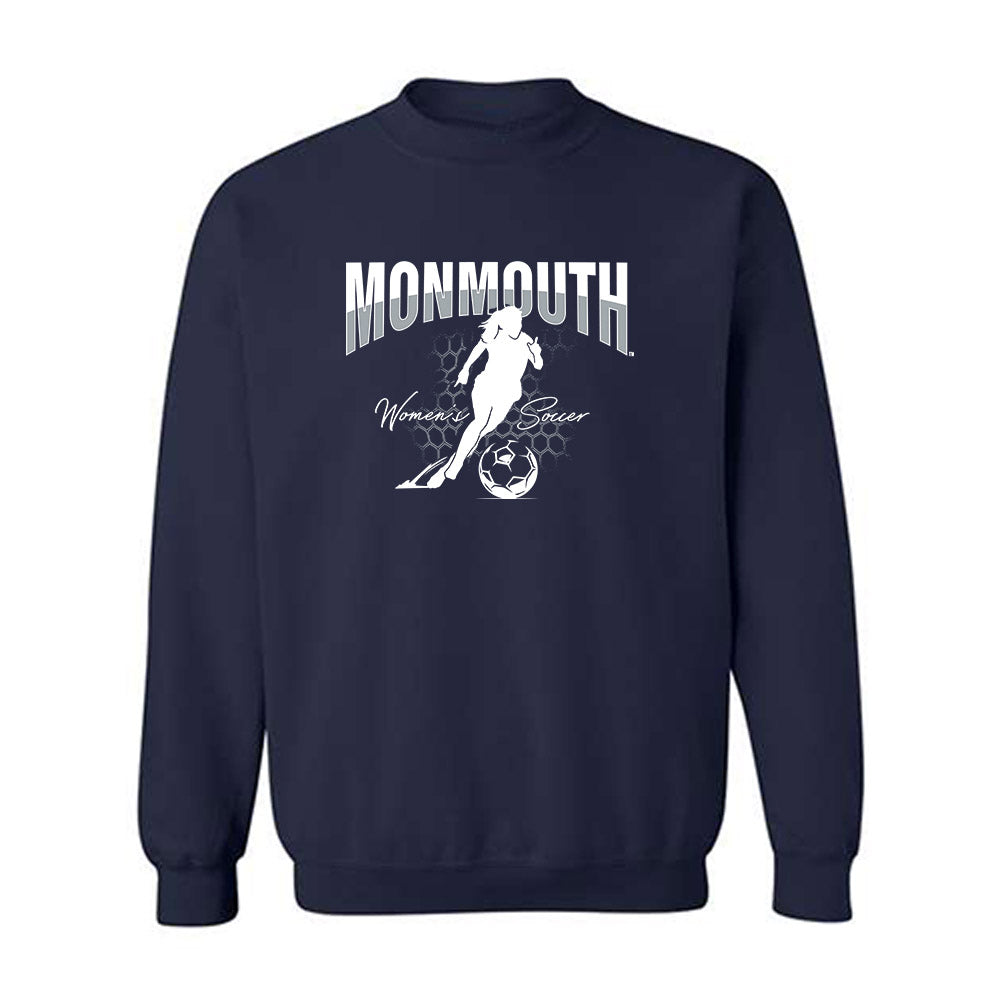 Monmouth - NCAA Women's Soccer : Grace Notarfrancesco - Sports Shersey Crewneck Sweatshirt