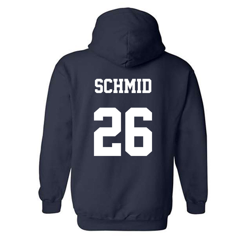 Monmouth - NCAA Baseball : Andrew Schmid - Classic Shersey Hooded Sweatshirt-1