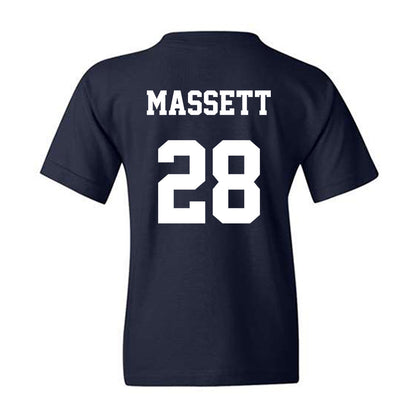 Monmouth - NCAA Men's Lacrosse : Sean Massett - Classic Shersey Youth T-Shirt-1