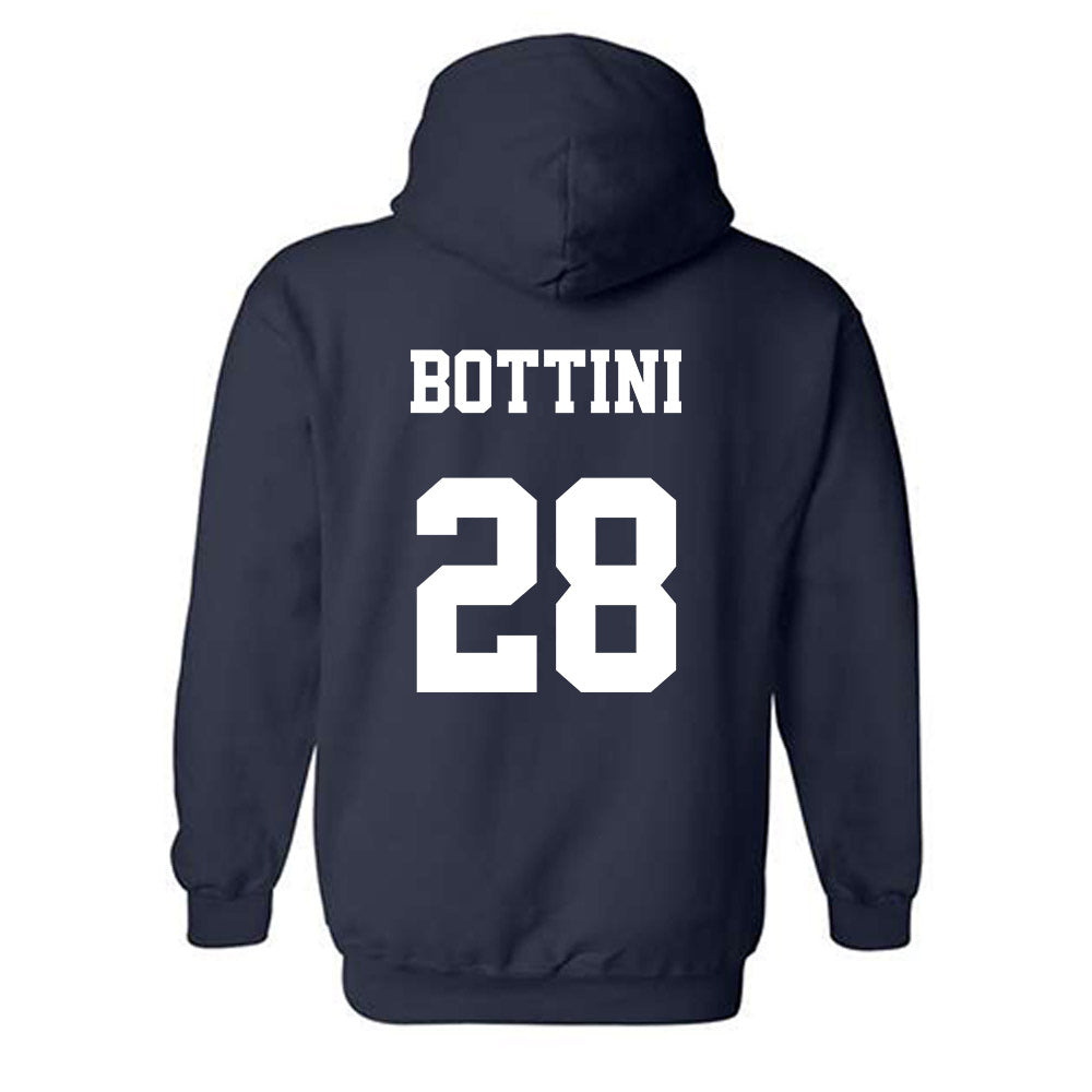 Monmouth - NCAA Men's Soccer : Jasen Bottini - Classic Shersey Hooded Sweatshirt-1
