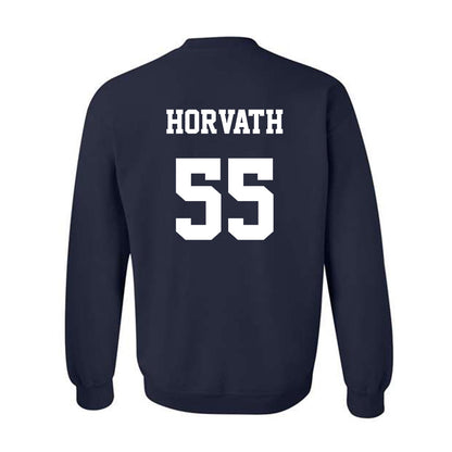 Monmouth - NCAA Baseball : David Horvath - Classic Shersey Crewneck Sweatshirt-1