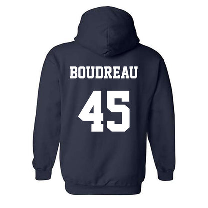 Monmouth - NCAA Men's Lacrosse : Mitch Boudreau - Classic Shersey Hooded Sweatshirt-1