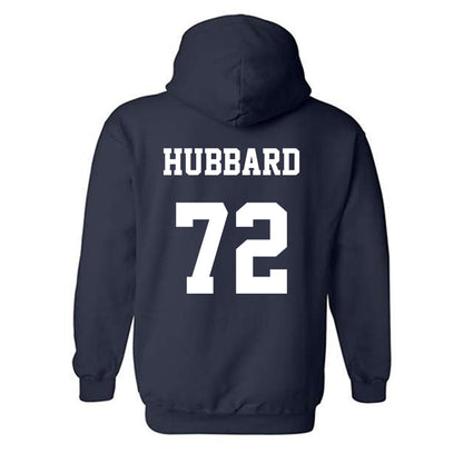 Monmouth - NCAA Football : Shalik Hubbard - Classic Shersey Hooded Sweatshirt-1