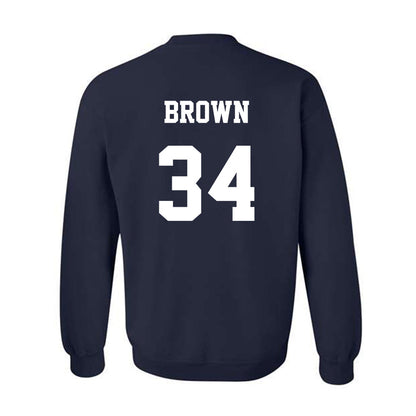 Monmouth - NCAA Football : Anthony brown - Classic Shersey Crewneck Sweatshirt-1
