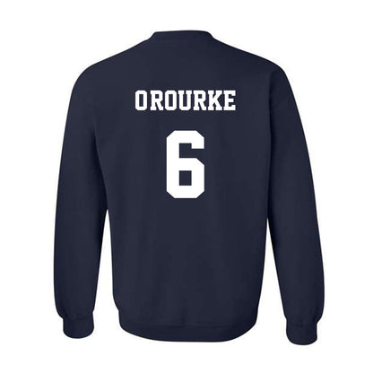 Monmouth - NCAA Men's Lacrosse : Ryan O'Rourke - Classic Shersey Crewneck Sweatshirt-1