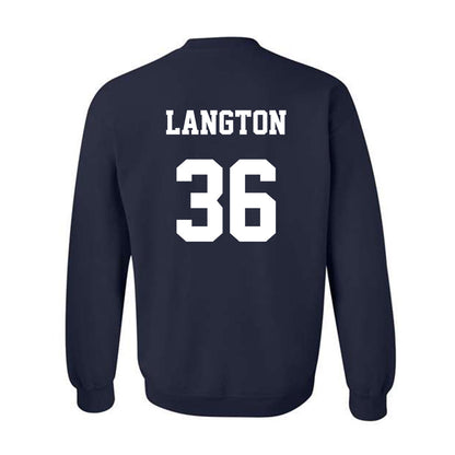 Monmouth - NCAA Football : Steven Langton - Classic Shersey Crewneck Sweatshirt