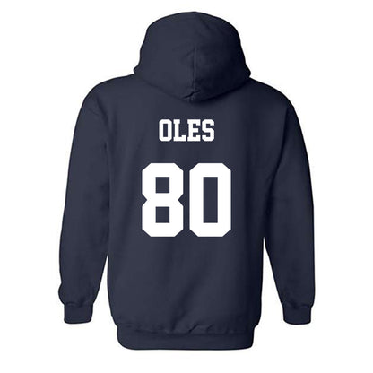 Monmouth - NCAA Men's Lacrosse : Lincoln Oles - Classic Shersey Hooded Sweatshirt-1