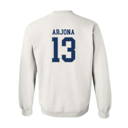 Monmouth - NCAA Football : Enzo Arjona - Classic Fashion Shersey Crewneck Sweatshirt