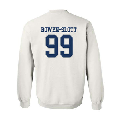 Monmouth - NCAA Men's Lacrosse : Gabe Bowen-Slott - Classic Fashion Shersey Crewneck Sweatshirt-1