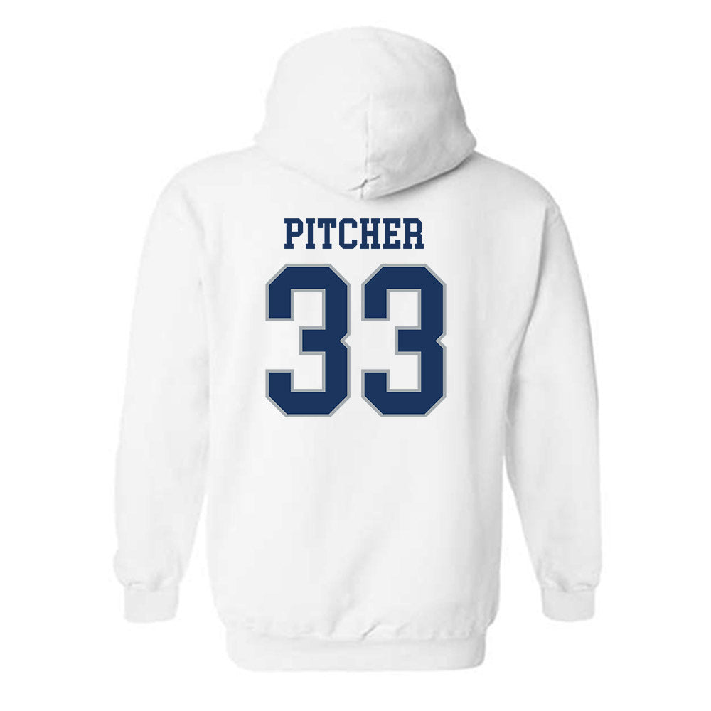 Monmouth - NCAA Men's Lacrosse : Cole Pitcher - Classic Fashion Shersey Hooded Sweatshirt