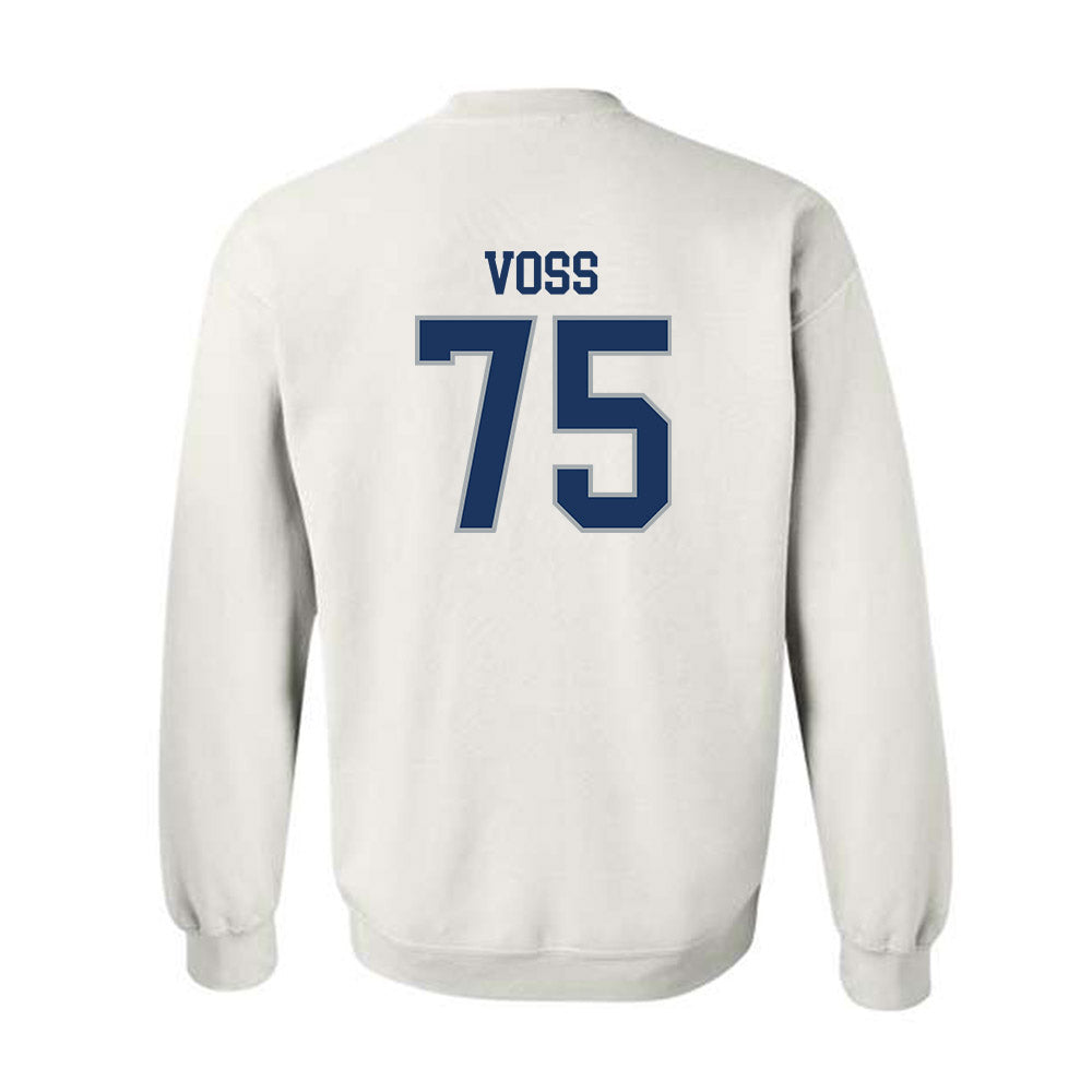 Monmouth - NCAA Football : James Voss - Classic Fashion Shersey Crewneck Sweatshirt