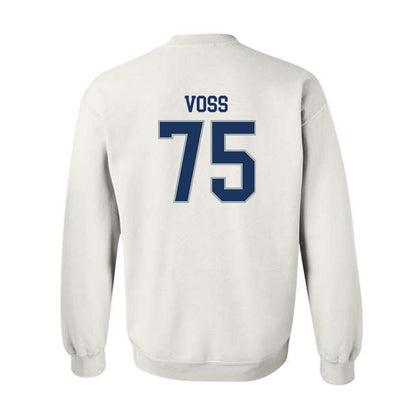 Monmouth - NCAA Football : James Voss - Classic Fashion Shersey Crewneck Sweatshirt