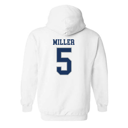 Monmouth - NCAA Men's Basketball : Corey Miller - Classic Fashion Shersey Hooded Sweatshirt