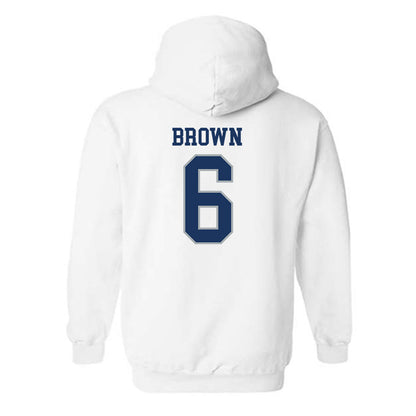 Monmouth - NCAA Football : Jacob Brown - Classic Fashion Shersey Hooded Sweatshirt