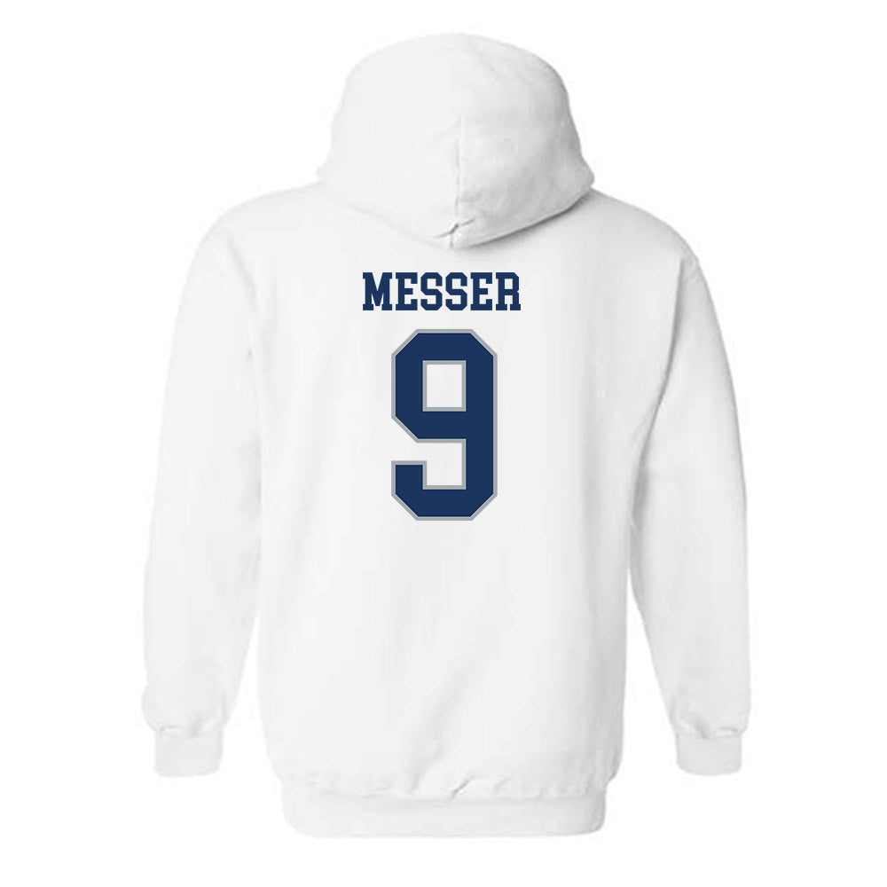 Monmouth - NCAA Women's Soccer : Chloe Messer - Classic Fashion Shersey Hooded Sweatshirt-1