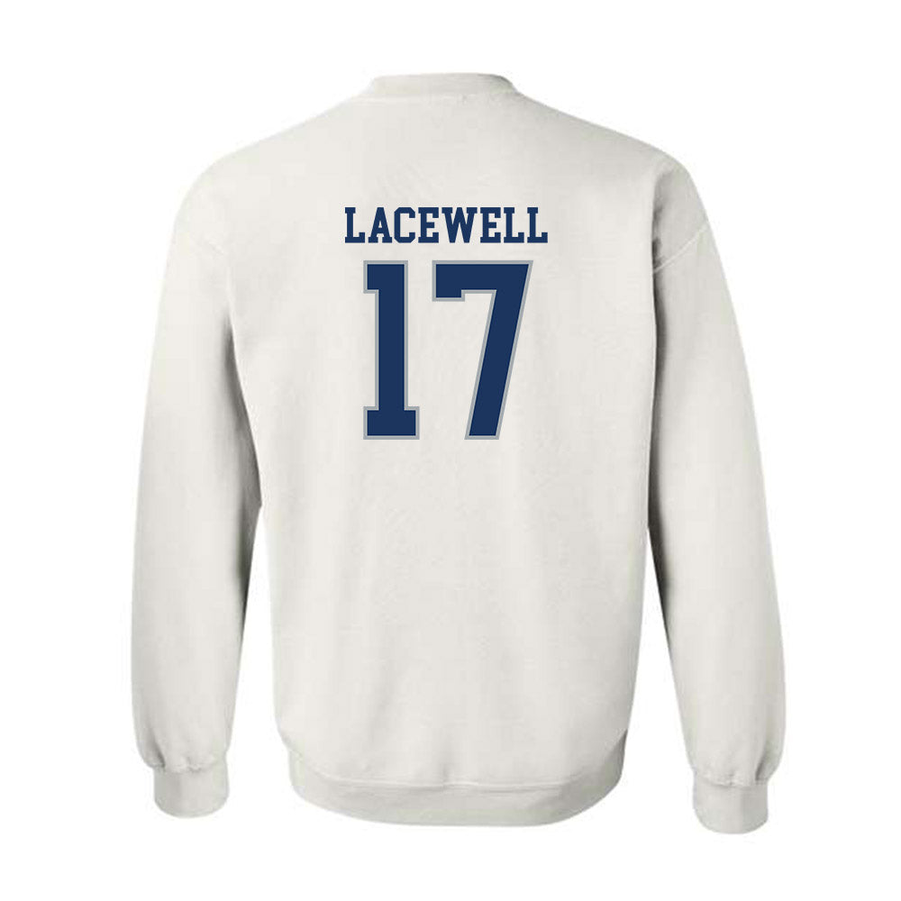 Monmouth - NCAA Men's Lacrosse : Terrence Lacewell - Classic Fashion Shersey Crewneck Sweatshirt-1