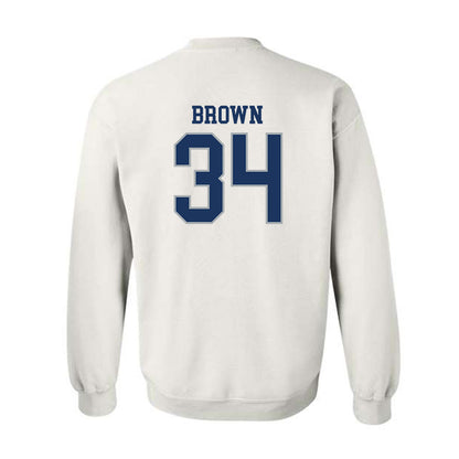 Monmouth - NCAA Football : Anthony brown - Classic Fashion Shersey Crewneck Sweatshirt-1