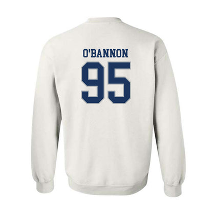 Monmouth - NCAA Football : Justin O'Bannon - Classic Fashion Shersey Crewneck Sweatshirt