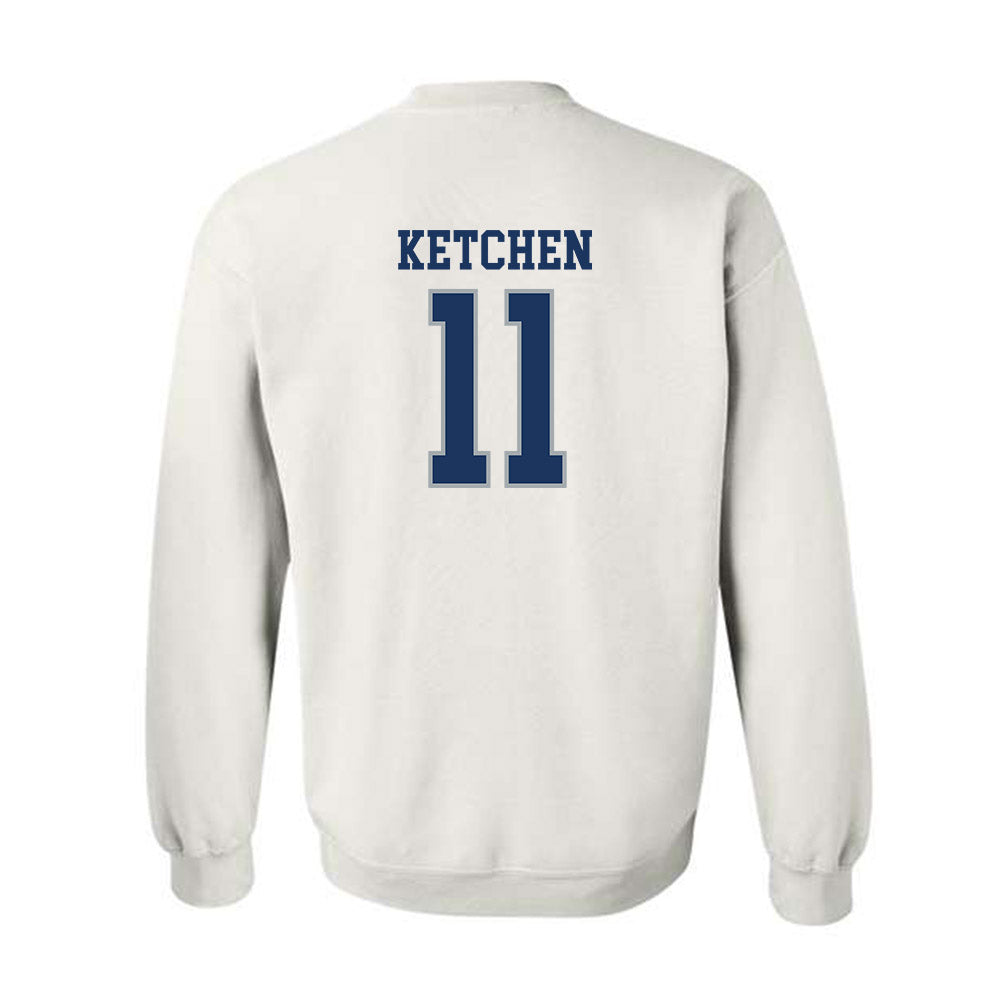 Monmouth - NCAA Men's Lacrosse : Sean Ketchen - Classic Fashion Shersey Crewneck Sweatshirt-1
