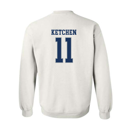 Monmouth - NCAA Men's Lacrosse : Sean Ketchen - Classic Fashion Shersey Crewneck Sweatshirt-1