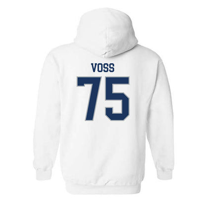 Monmouth - NCAA Football : James Voss - Classic Fashion Shersey Hooded Sweatshirt