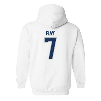 Monmouth - NCAA Men's Basketball : Justin Ray - Classic Fashion Shersey Hooded Sweatshirt-1