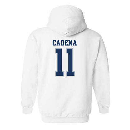 Monmouth - NCAA Softball : Jayla Cadena - Classic Fashion Shersey Hooded Sweatshirt-1