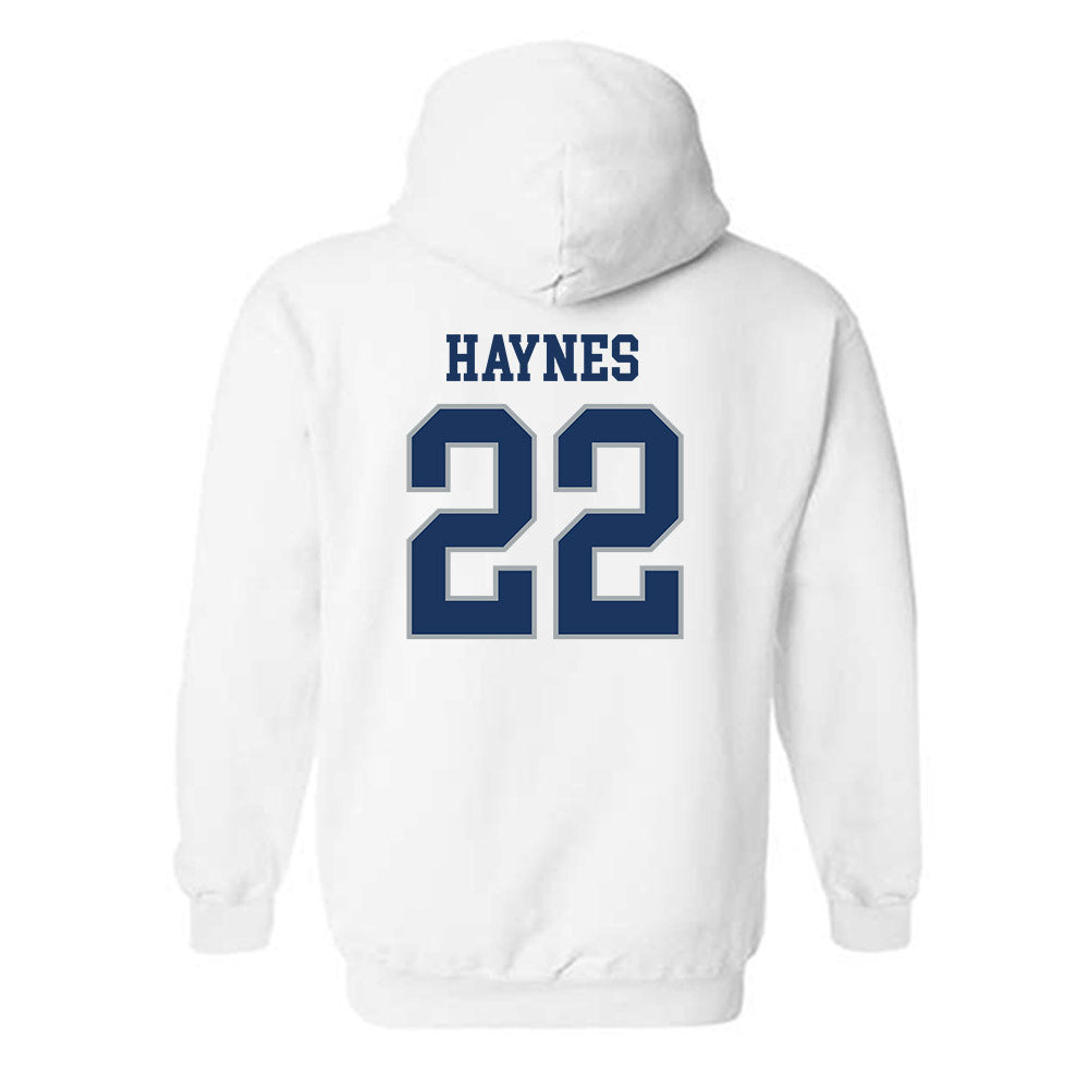 Monmouth - NCAA Women's Basketball : Jaye Haynes - Classic Fashion Shersey Hooded Sweatshirt