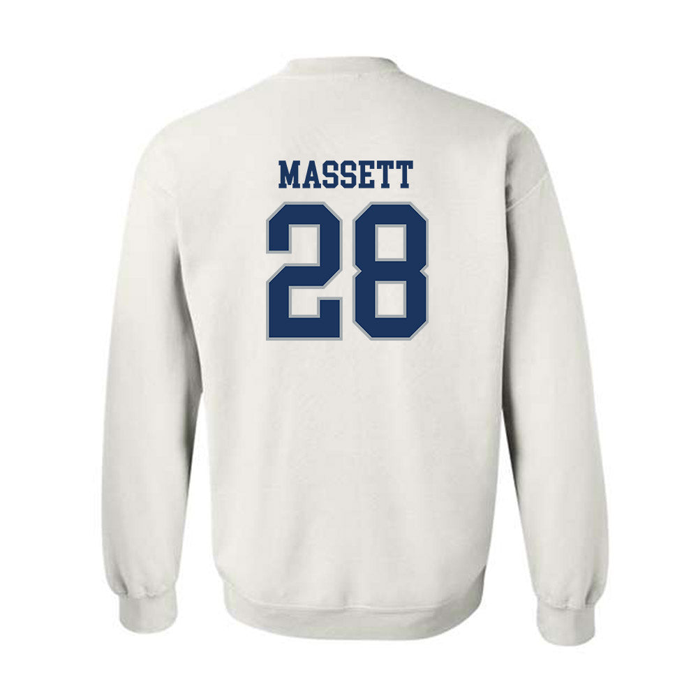 Monmouth - NCAA Men's Lacrosse : Sean Massett - Classic Fashion Shersey Crewneck Sweatshirt-1