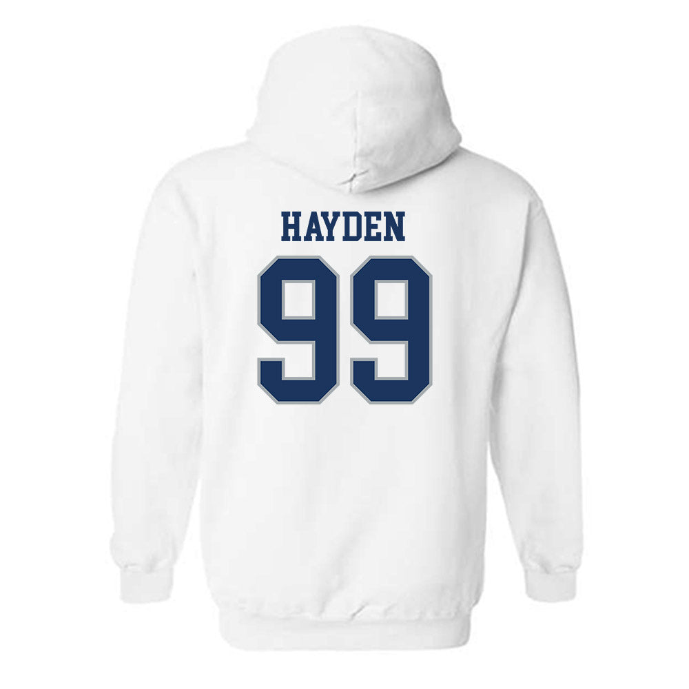 Monmouth - NCAA Football : Patrick Hayden - Classic Fashion Shersey Hooded Sweatshirt