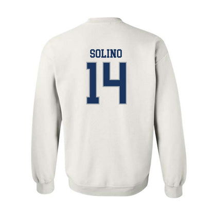 Monmouth - NCAA Football : Christian Solino - Classic Fashion Shersey Crewneck Sweatshirt