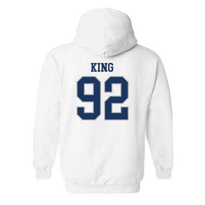 Monmouth - NCAA Football : Chris King - Classic Fashion Shersey Hooded Sweatshirt