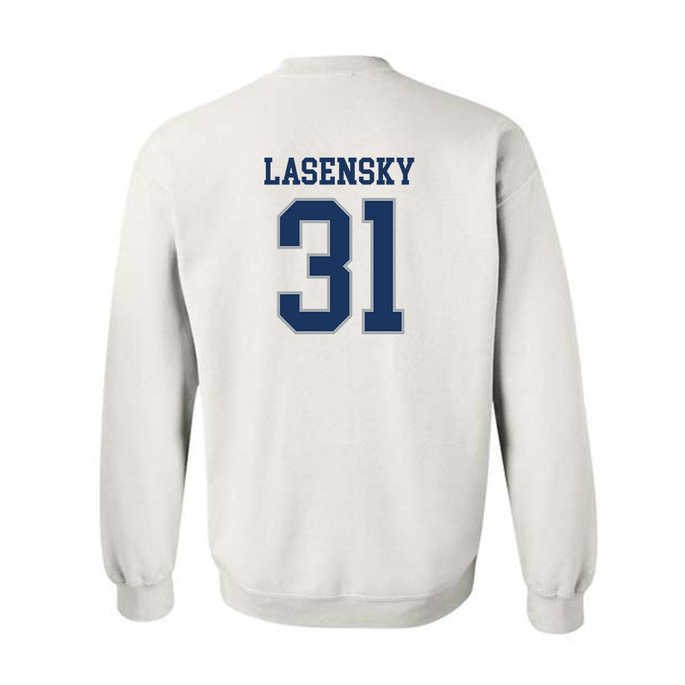 Monmouth - NCAA Men's Lacrosse : Brayden Lasensky - Classic Fashion Shersey Crewneck Sweatshirt-1
