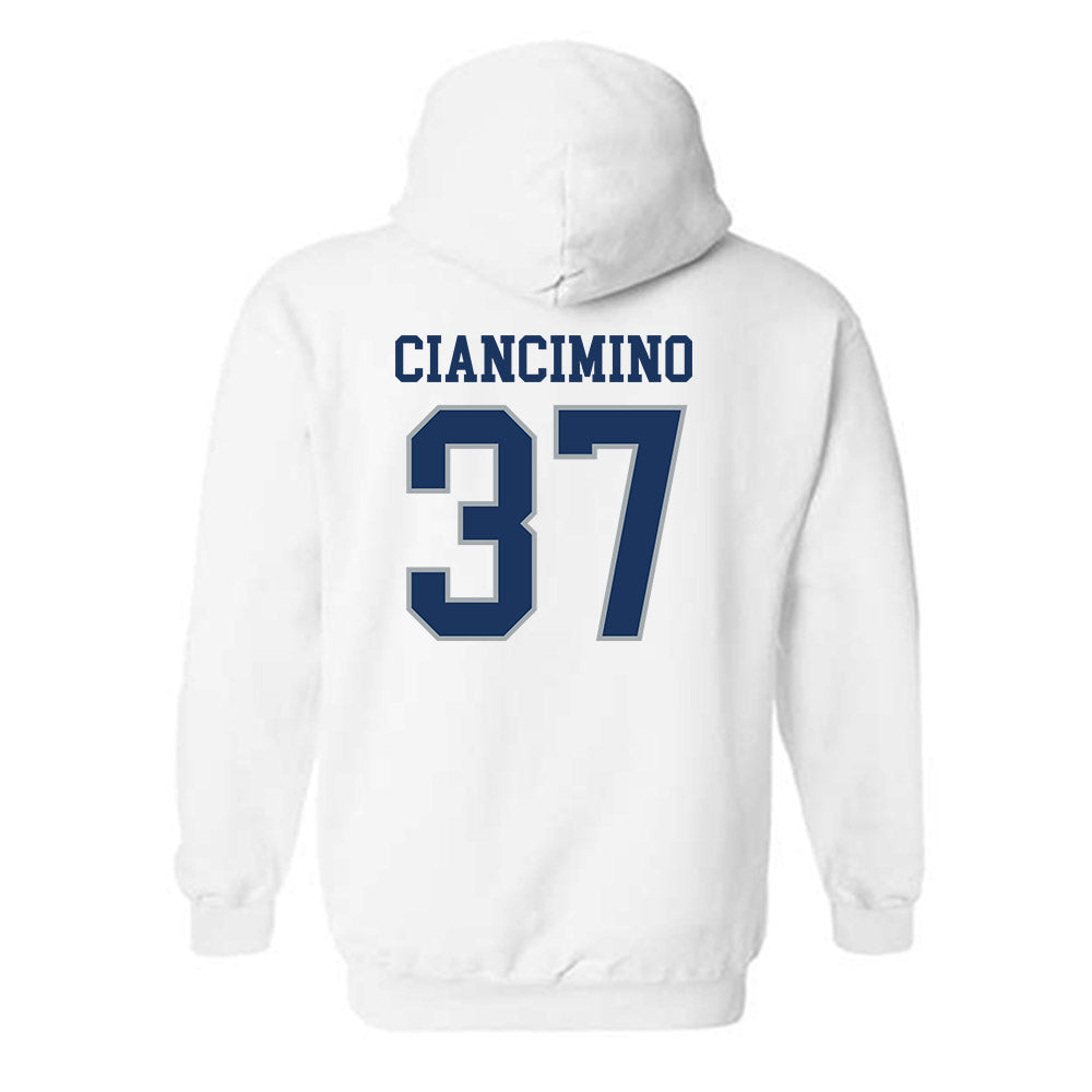 Monmouth - NCAA Baseball : Joey Ciancimino - Classic Fashion Shersey Hooded Sweatshirt