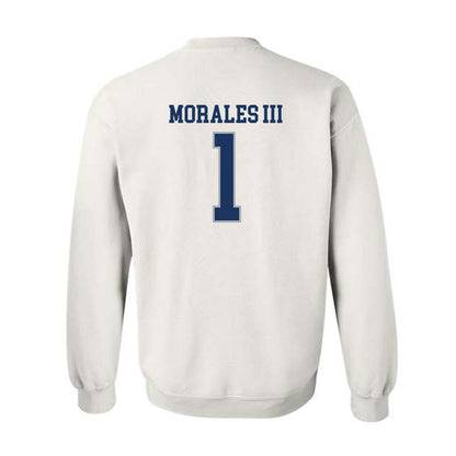 Monmouth - NCAA Football : Edwin Morales III - Classic Fashion Shersey Crewneck Sweatshirt