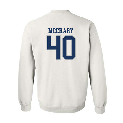 Monmouth - NCAA Football : Damir McCrary - Classic Fashion Shersey Crewneck Sweatshirt