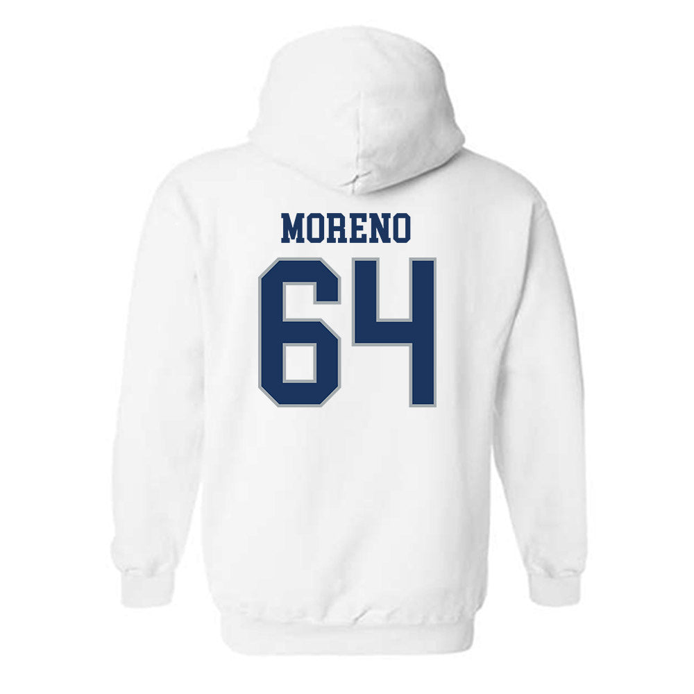 Monmouth - NCAA Football : Chris Moreno - Classic Fashion Shersey Hooded Sweatshirt-1