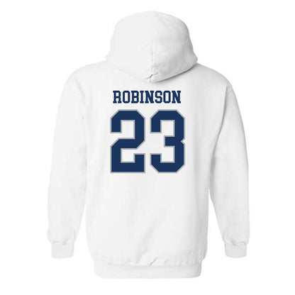 Monmouth - NCAA Men's Basketball : Cornelius Robinson - Classic Fashion Shersey Hooded Sweatshirt