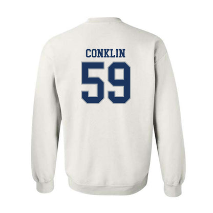 Monmouth - NCAA Football : Andrew Conklin - Classic Fashion Shersey Crewneck Sweatshirt-1