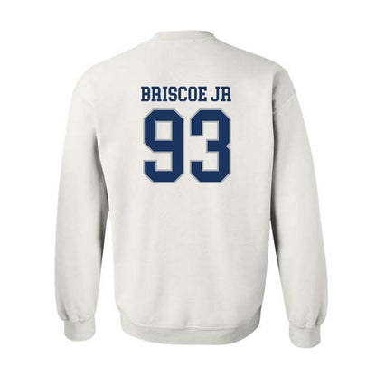 Monmouth - NCAA Football : DJ Briscoe Jr - Classic Fashion Shersey Crewneck Sweatshirt-1